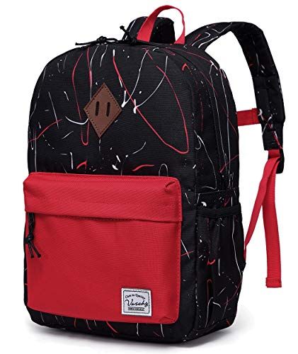 VASCHY Sac à Dos Enfants, Cartable Garçons Filles Maternelle 2-5 Ans Unique Imperméable Léger 11,5L pour Primaire Scolaire avec Sangle de Poitrine Convient pour A4 Noir