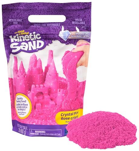 Spin Master Kinetic Sand - Shimmer Sand Crystal Pink