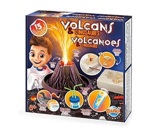 Buki - 2224 - Volcans & dinosaures, Centre, 30.5 cm