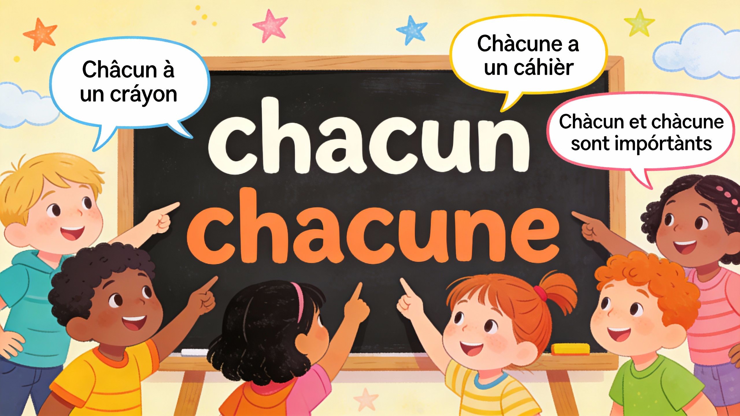 Chacun, chacune : pluriel ou singulier ?