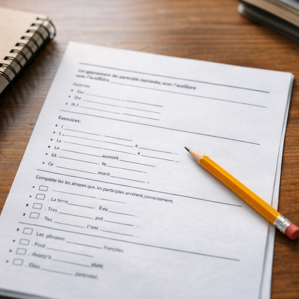 Comment accorder le participe passé avec avoir en 3e ?