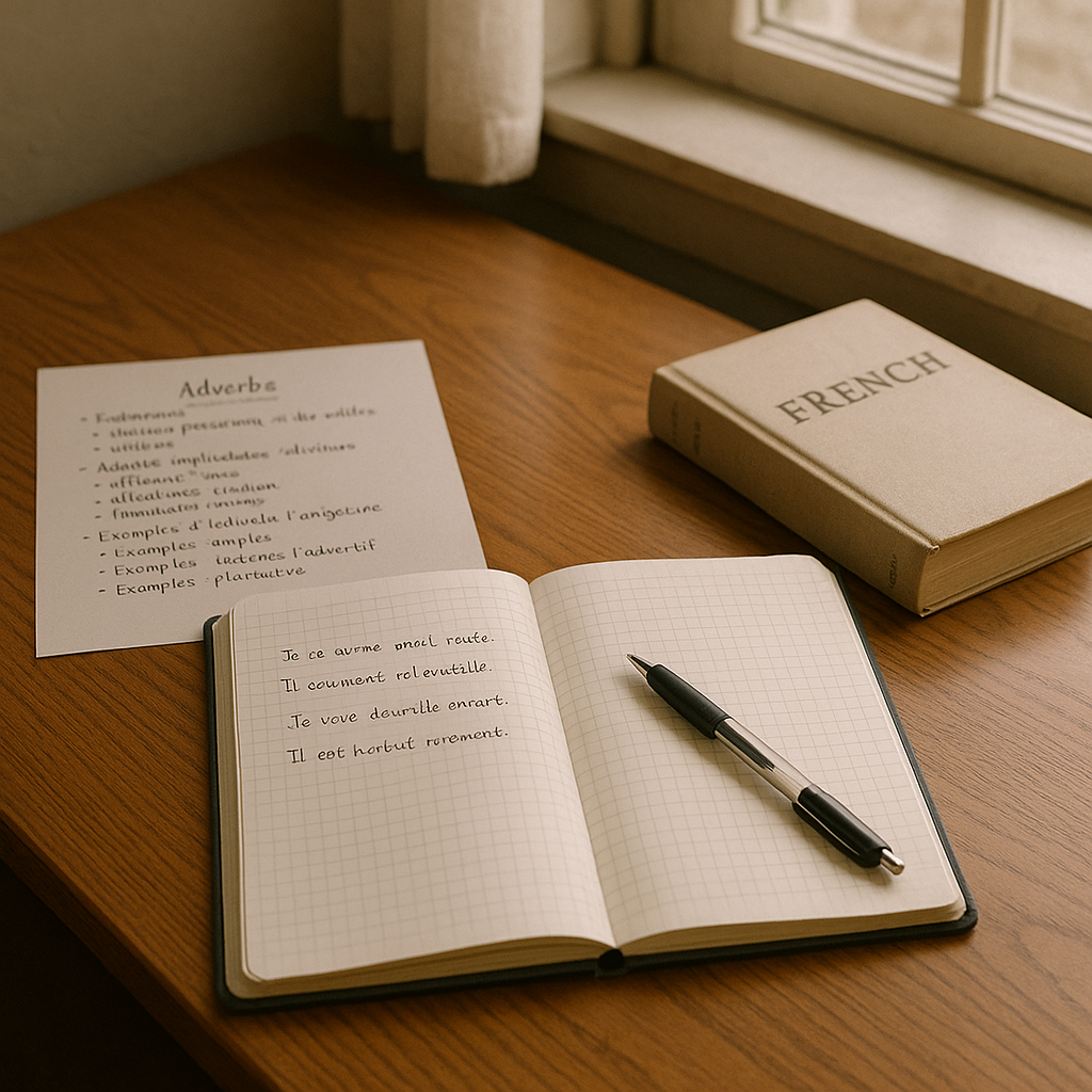 Adverbe : exercices corrigés pour enfin tout maîtriser
