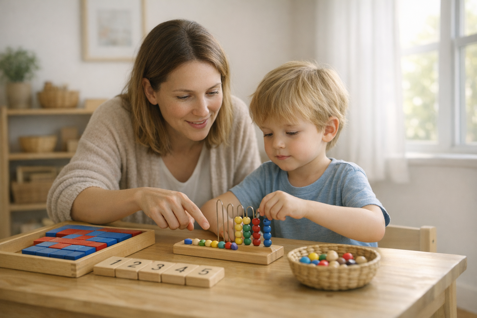 Appliquer la méthode Montessori à la maison : principes, clés et exemples concrets