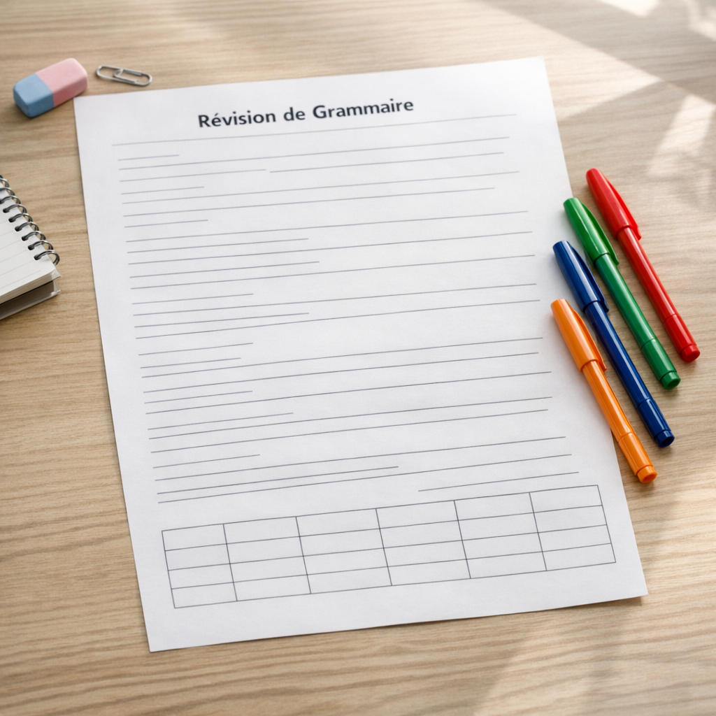 La Conjugaison de poursuivre en 6e : leçon et exercices