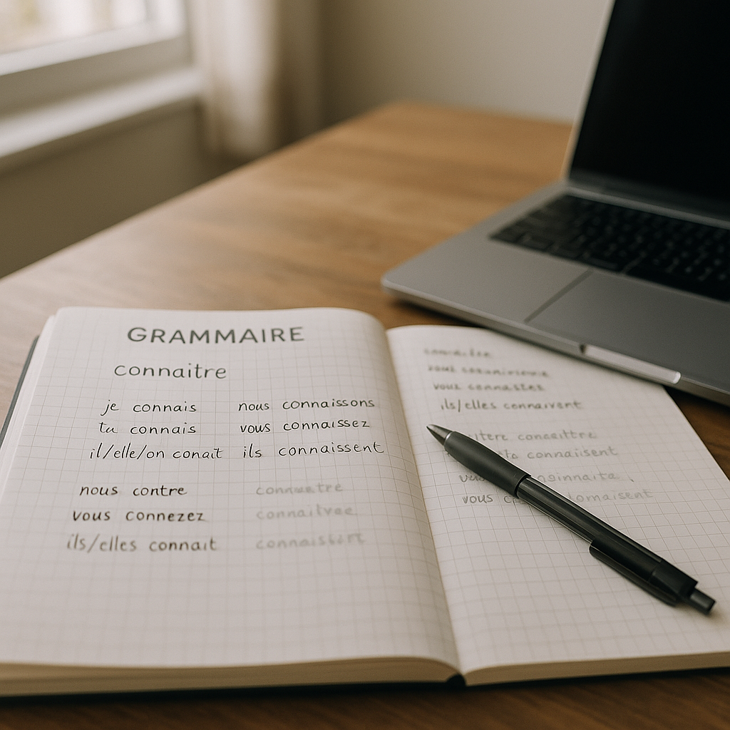 Connaitre conjugaison : les formes à maîtriser vite