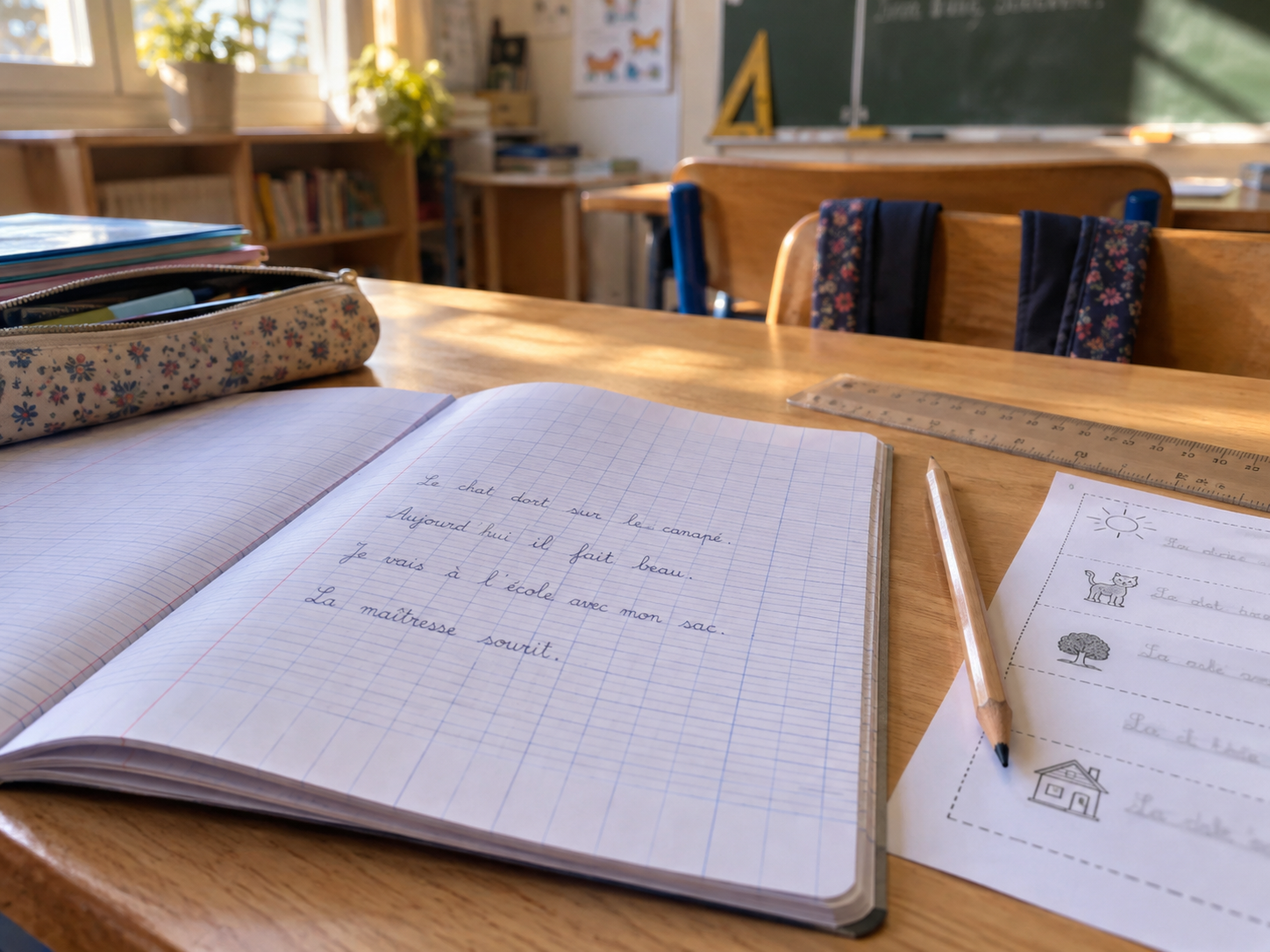 La copie en CE2 s’apprend avec méthode et attention