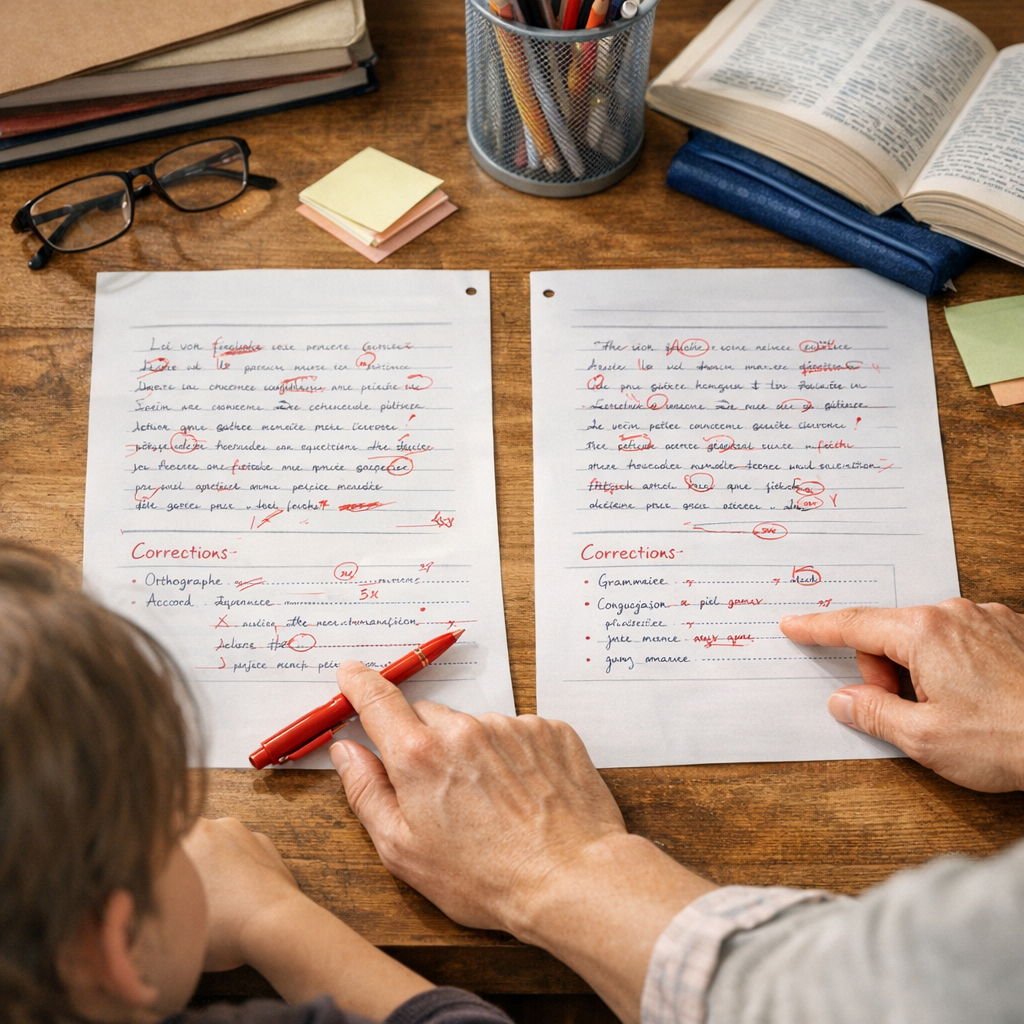 Exemples résolus&nbsp;&nbsp;: deux corrections expliquées