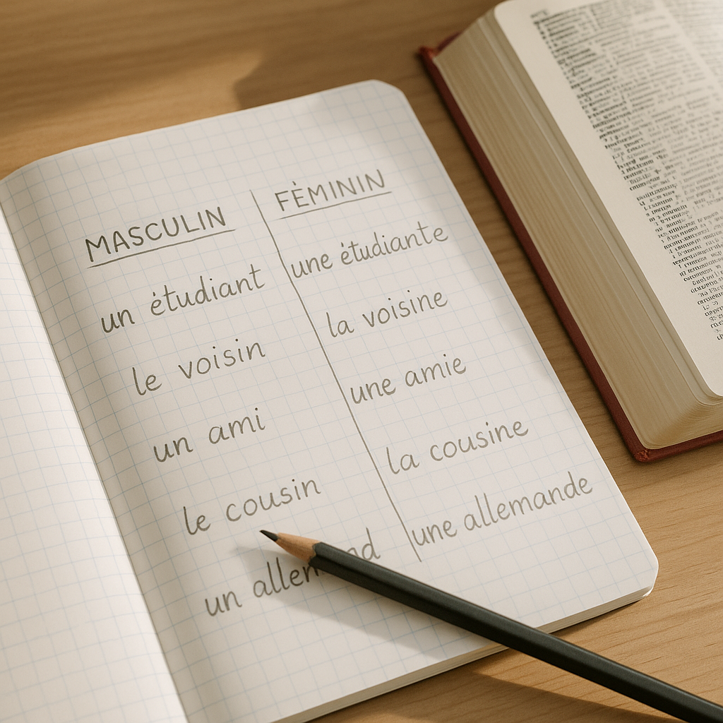 Féminin : définition simple, grammaire et pièges utiles