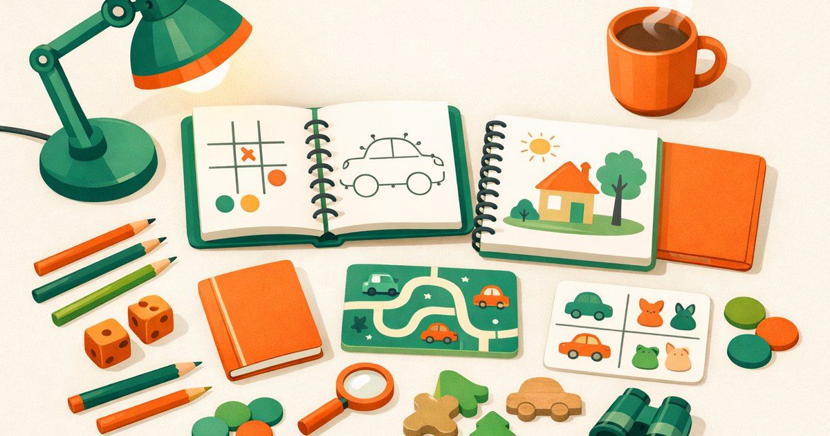 Jeux pour occuper un enfant de 5 ans en voiture : idées sans écran pour les longs trajets
