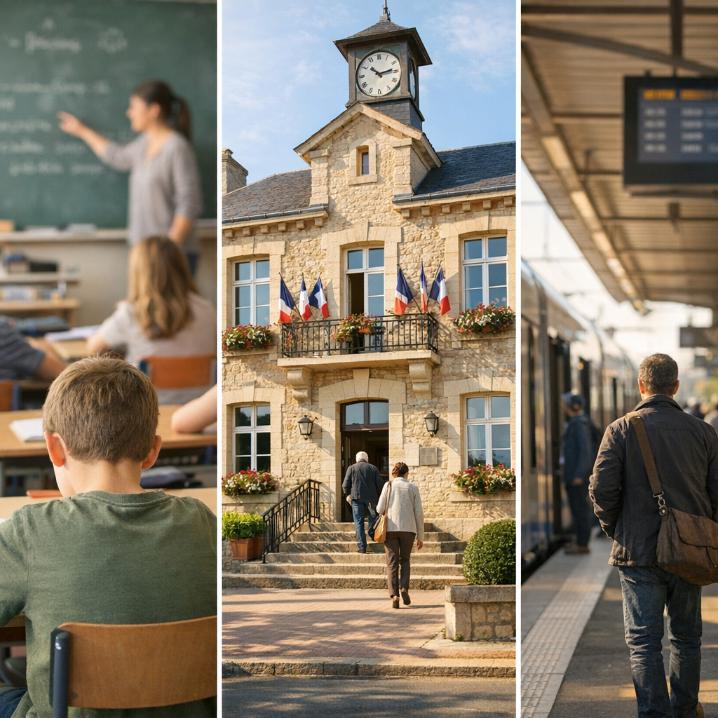 Méthode pas à pas avec exemples locaux&nbsp;: école, mairie, gare