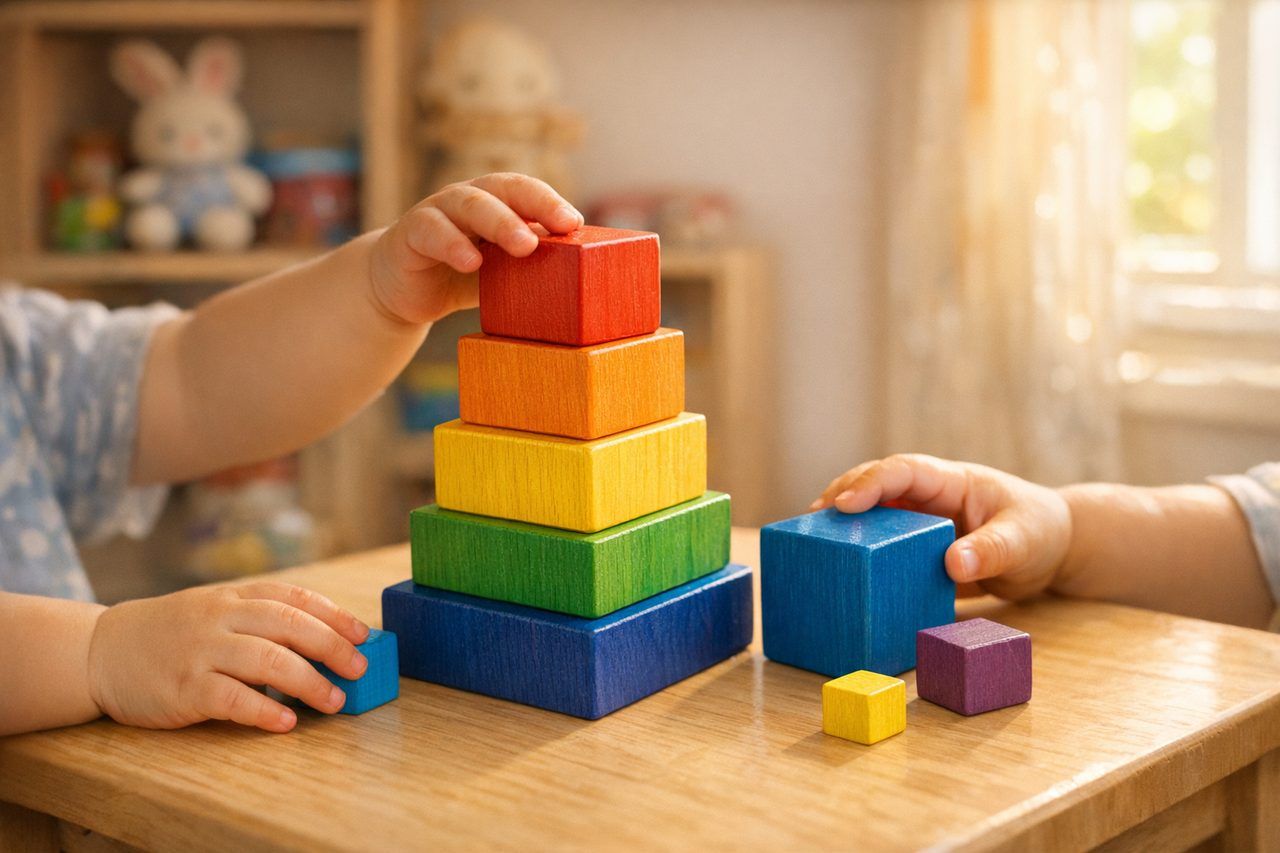 Jeux d’encastrement en bois