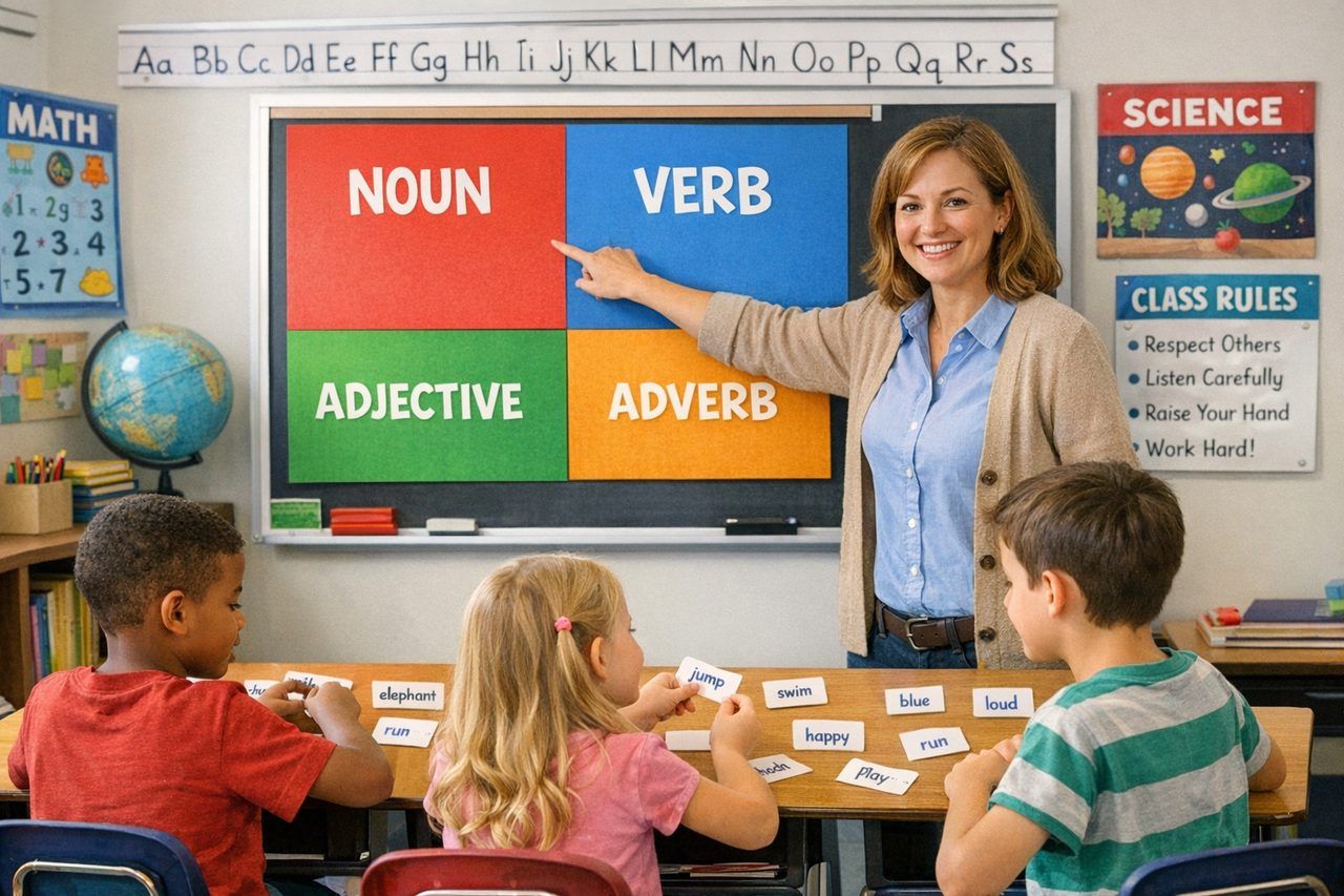 Les classes grammaticales : reconnaitre la nature des mots
