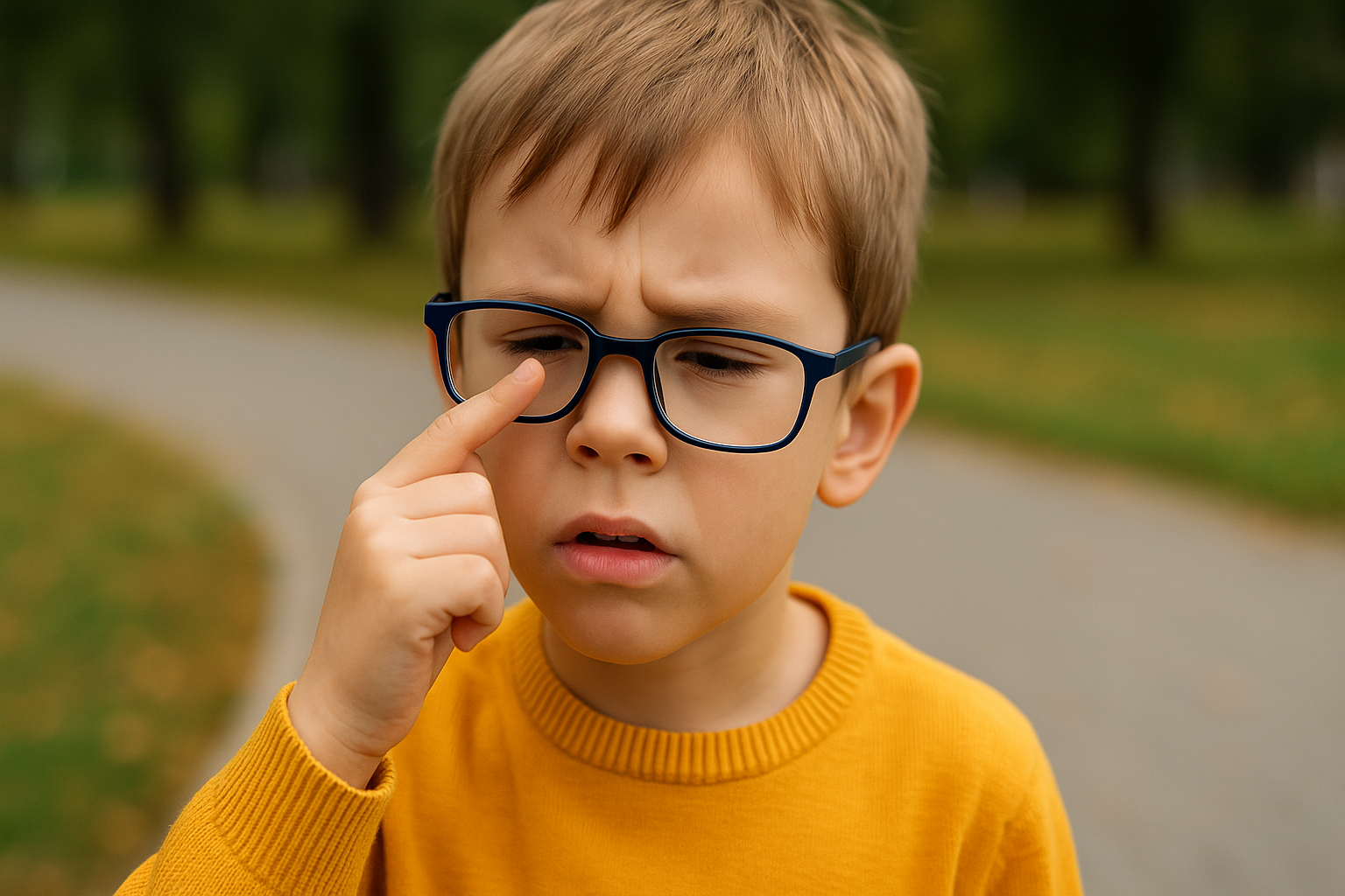 Lunettes enfant qui glissent : causes et solutions concrètes
