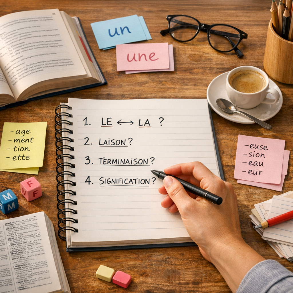 Méthode en 4 tests pour trouver le genre d’un nom