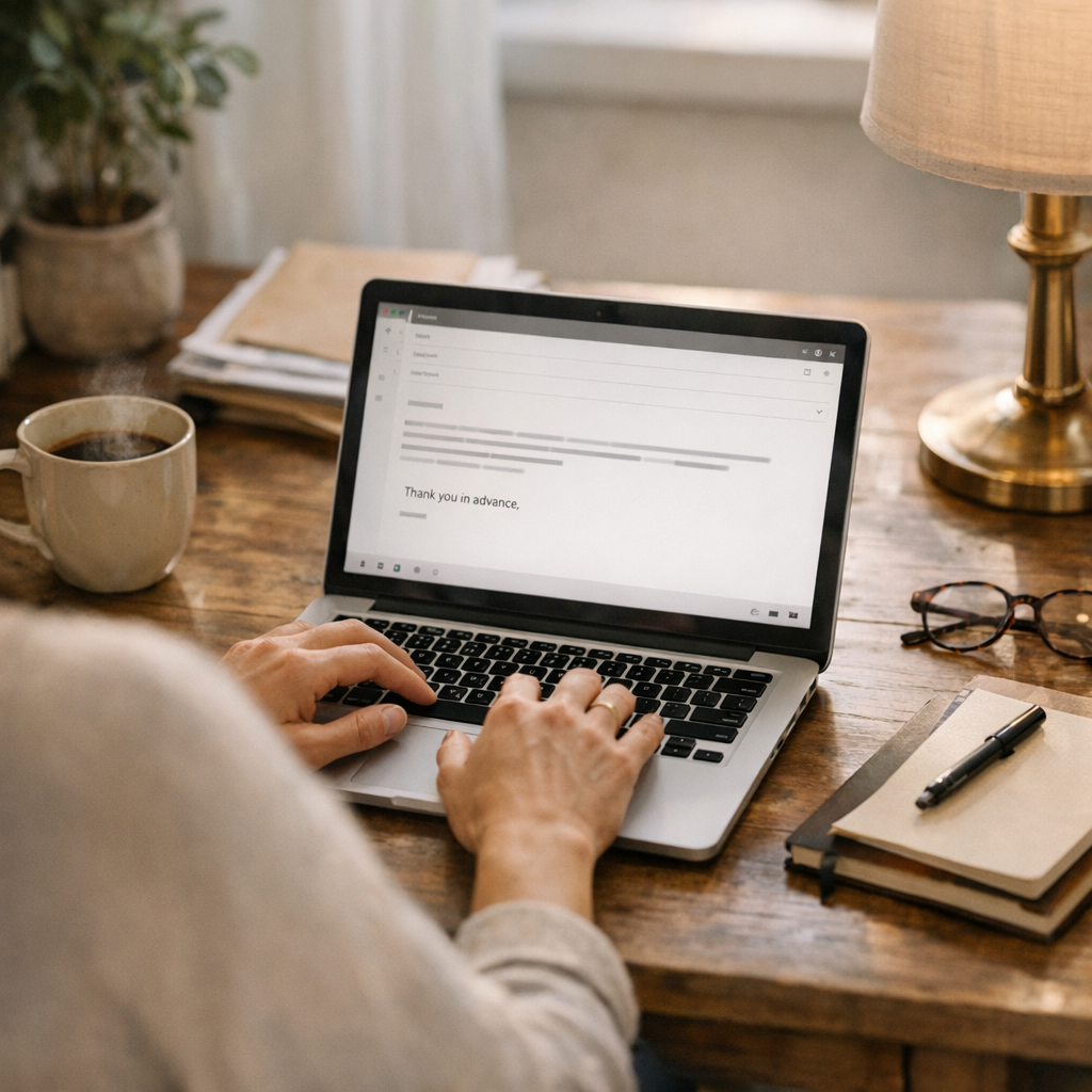 Comment remercier d’avance dans un mail sans forcer la main