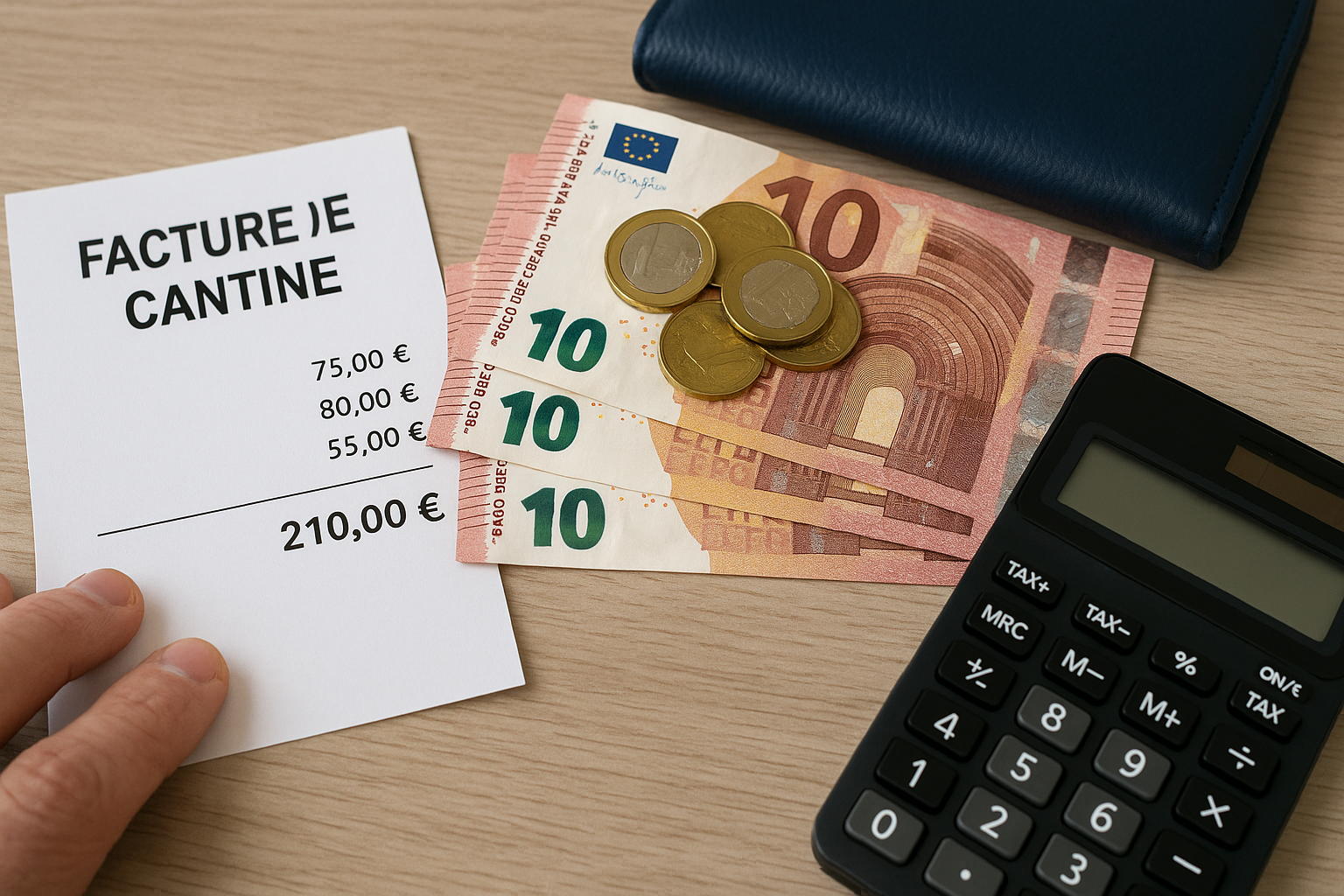 Peut-on obtenir une aide financière quand la facture de cantine est trop chère ?