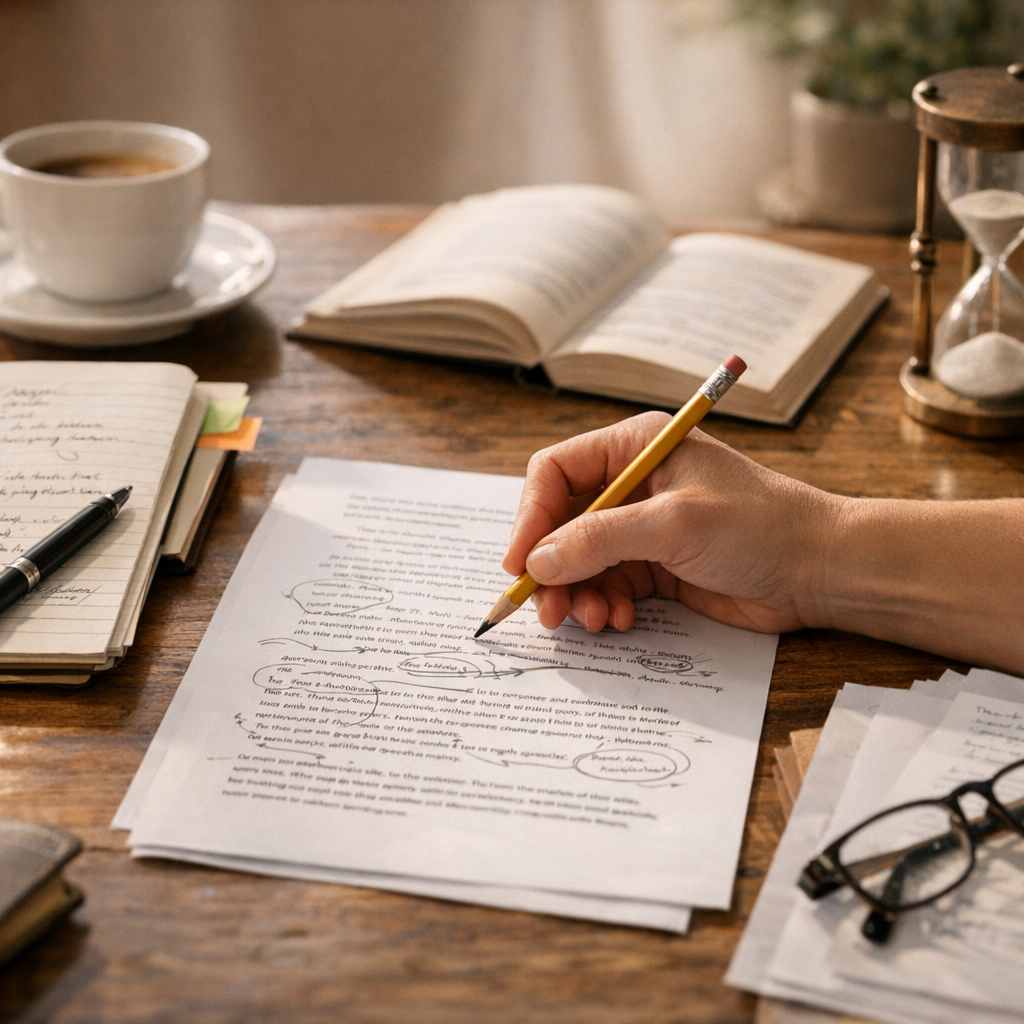 Méthode pas à pas pour mettre un texte au présent de narration