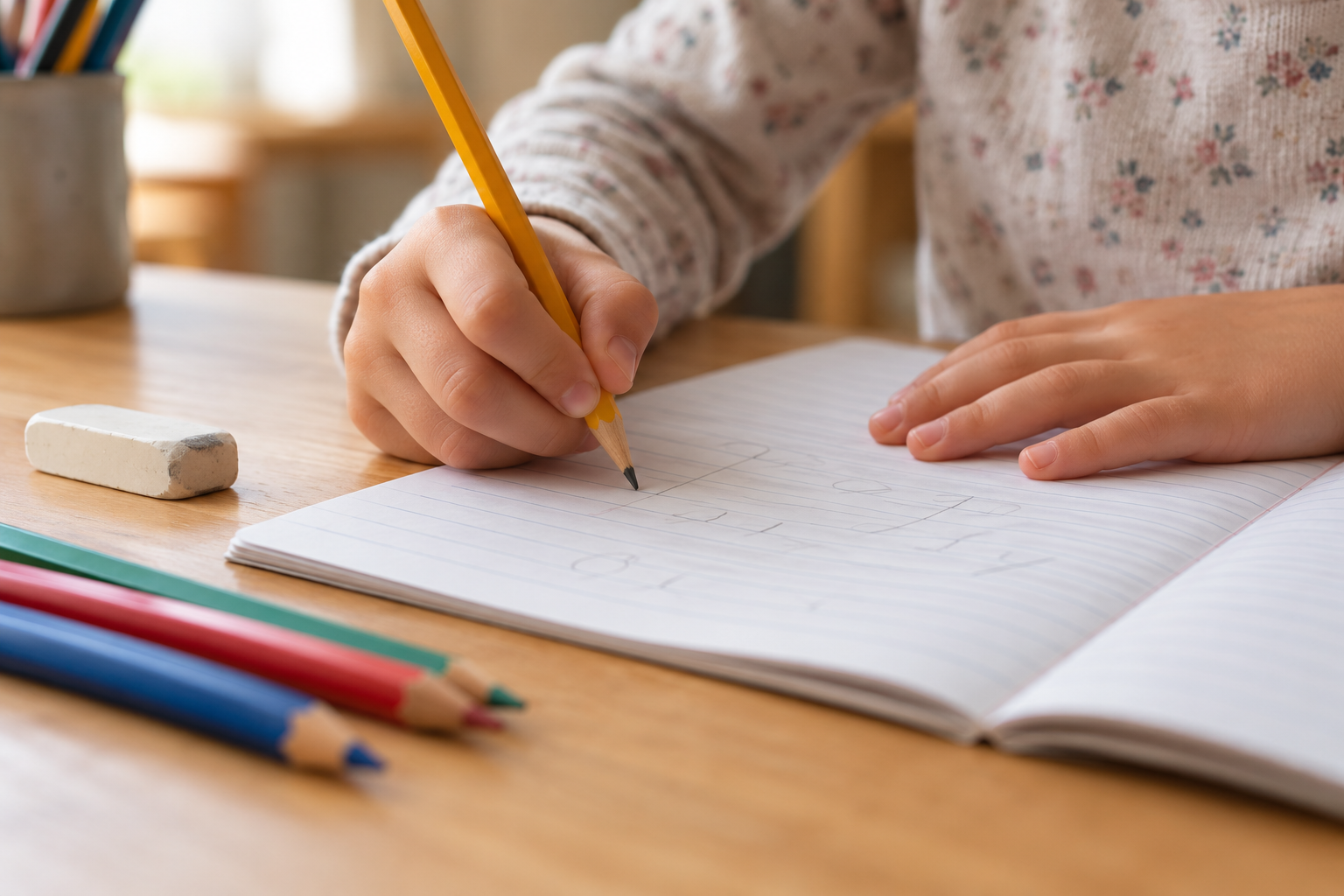Production écrite (CE1) : cours et exercices corrigés