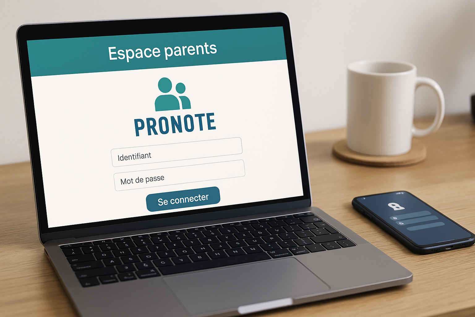 Se connecter à l’Espace parents PRONOTE