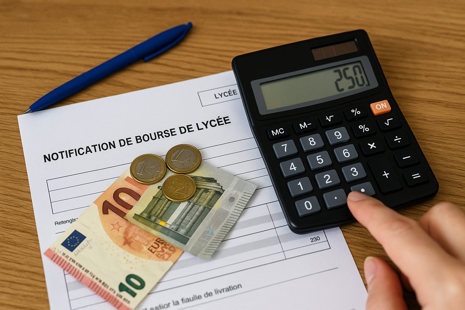 Simulation de la bourse de lycée : savoir si on a droit à une aide