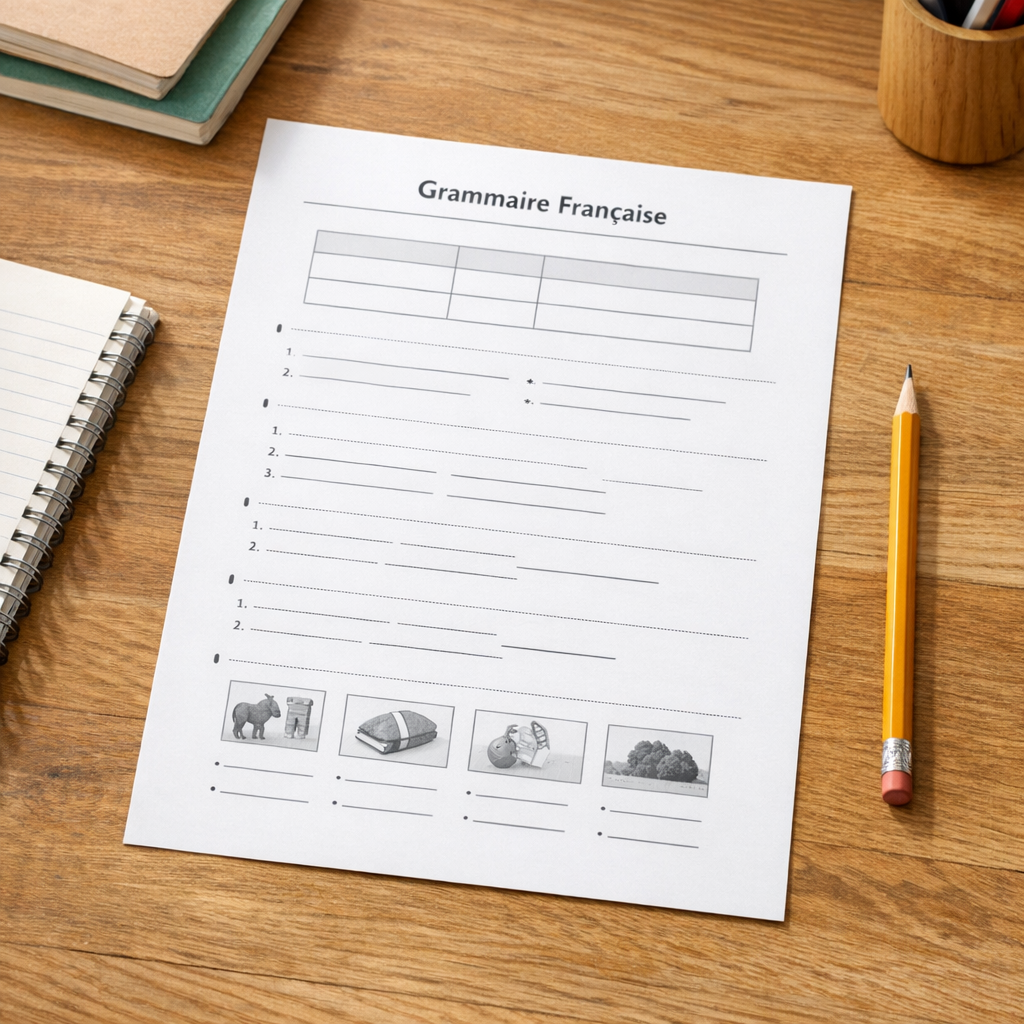 La terminaison du Passé composé se comprend vite en CM1